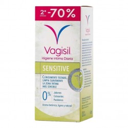 Duplo Vagisil Higiene Íntima Sensitive, 2 x 250 ml