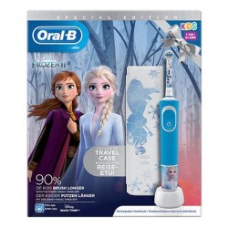 Oral-B Cepillo Eléctrico Vitality Kids Frozen + Estuche de Viaje