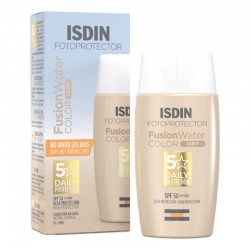 Isdin Fusion Water Color Light Fotoprotector SPF 50, 50 ml
