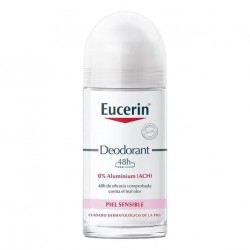 Eucerin Desodorante 24h Roll-On sin Alumino, 50 ml