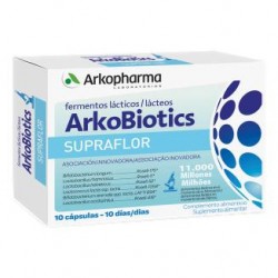 Arkopharma Arkobiotics Supraflor, 10 Cápsulas