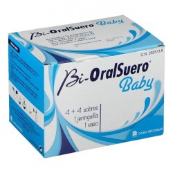 Bi-OralSuero Baby, 4+4 Sobres