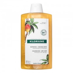 Klorane Champú Nutritivo A La Manteca De Mango, 400 ml