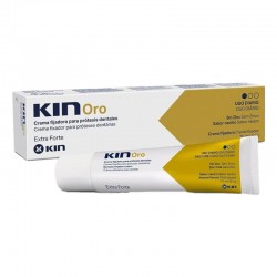 Kin Oro Crema Fijadora Dental Extra Forte, 75 ml