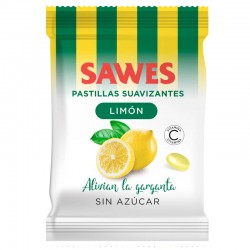 Sawes Caramelos Limón sin Azúcar, 50 g