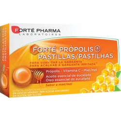 Forté Pharma Pastillas de Própolis Sabor Miel, 24 Unidades