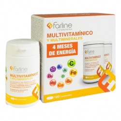 Pack Farline Multivitamínico, 2 x 60 Comprimidos