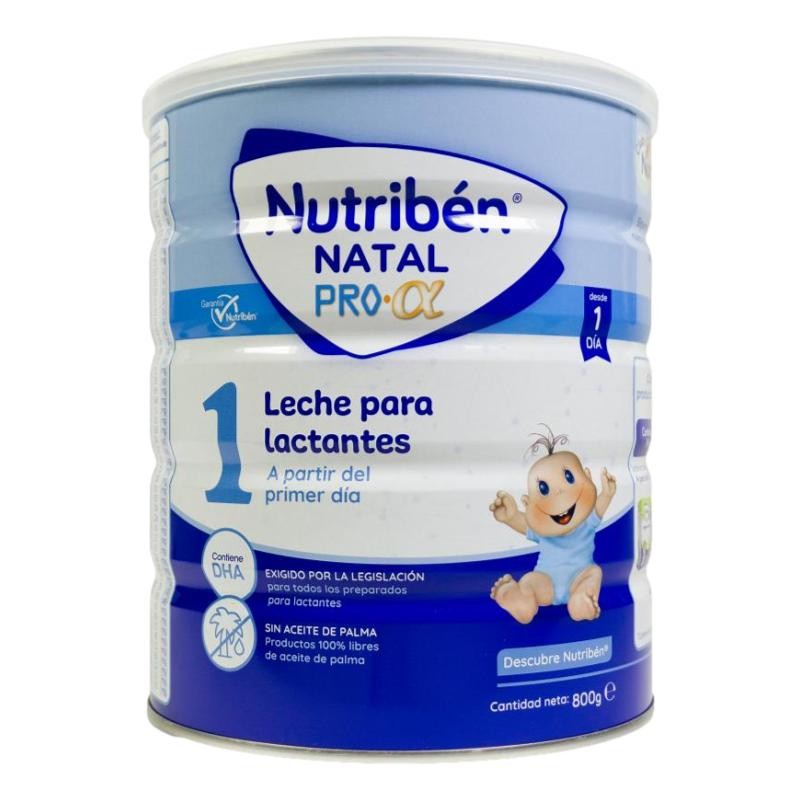 Nutribén Natal Pro Alfa 1 Leche para Lactantes, 800 g