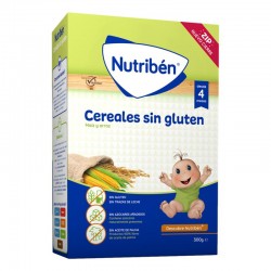 Nutriben Cereales Sin Gluten Papilla, 300 g