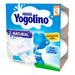 Nestlé Yogolino Sabor Natural, 4 x 100 g