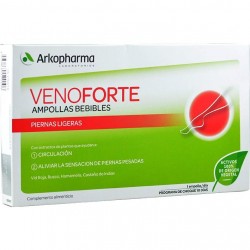 Arkopharma Venoforte Piernas Ligeras, 10 Ampollas
