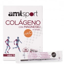 Ana María Lajusticia Sport Colágeno con Magnesio + Vitamina C, 20...