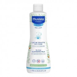 Mustela Loción Limpiadora Hidratante Cara y Cuerpo, 500 ml