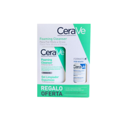 CeraVe Gel Limpiador Espumoso, 473 ml + Regalo Loción hidratante...