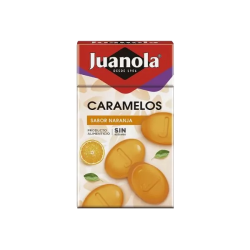 Juanola Caramelos Sabor Naranja 50g