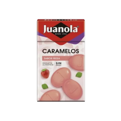 Juanola Caramelos Sabor Fresa 50g