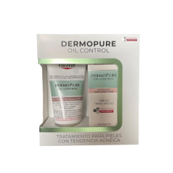 Pack Eucerin Dermopure Oil Control Gel Limpiador + Sérum