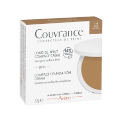 Avène Couvrance Crema Compacta Dorado- Bronceado, 8,5 g
