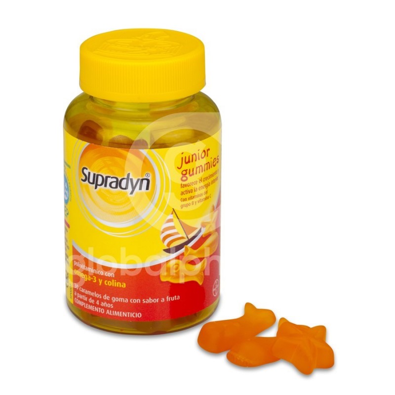 Supradyn Junior Vitaminas Crecimiento Niños Gummies 3x30 uds - Atida