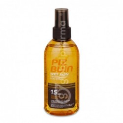 Piz Buin Wet Skin Spray Solar Transparente SPF 15, 150 ml
