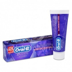 Oral-B 3Dwhite Pasta Dental Luxe Brillo Seductor, 75 ml