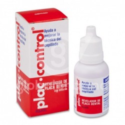 Plac Control Liquido Revelador Placa Dental, 15 ml