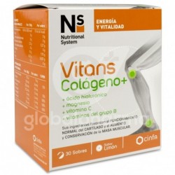 Ns Vitans Colágeno+, 30 Sobres