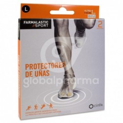 Farmalastic Sport Protector Uñas Talla L, 2 Unidades