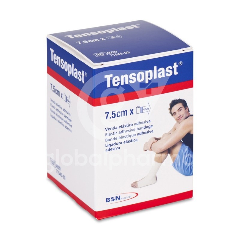 Comprar Tensoplast Venda Elástica Adhesiva 7,5cm x 4,5m - Vendaje de  Contención Articular y Funcional 