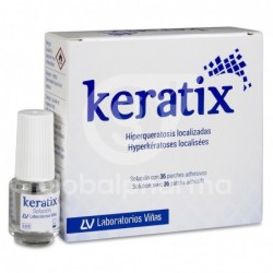 Keratix Solución, 3 g + 36 Parches