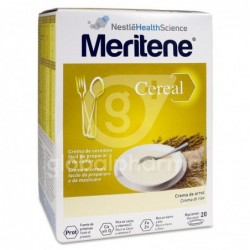 Meritene Cereal Crema de Arroz, 2 Sobres x 300 g