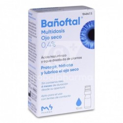 Bañoftal Multidosis 0,4%, 10 ml