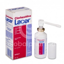 Lacer Colutorio Clorhexidina Spray, 40 ml