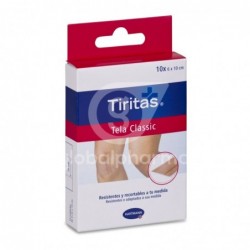 Tiritas Classic Apósito Adhesivo 1 m x 6 cm, 10 uds