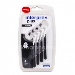 Interprox Cepillo Dental Interproximal Plus Xx-Maxi, 4 Unidades