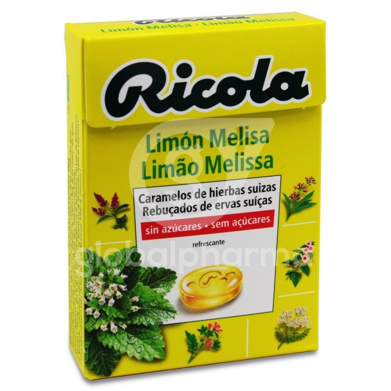 Juanola Caramelos sin azúcar sabor Limón con Hierbas Mediterráneas