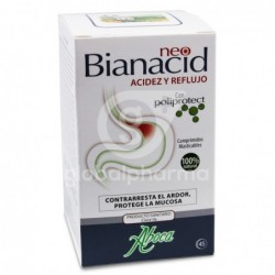 Aboca NeoBianacid Acidez y Reflujo, 45 Comprimidos Masticables