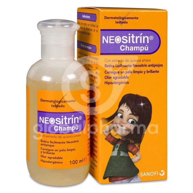 Comprar Neositrin Spray Gel tratamiento liendres y piojos 100ml