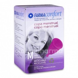 Farmaconfort Copa Menstrual Tamaño Mediano, 1 Unidad