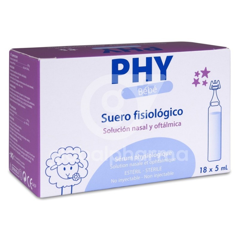Phy Bebe Suero Fisiologico 5 Ml 30 U