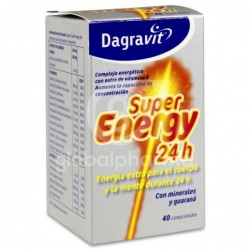 Dagravit Super Energy 24H, 40 Comprimidos