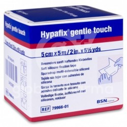 Hypafix Gentle Touch Banda Elástica Autoadhesiva, 5 cm x 5 m