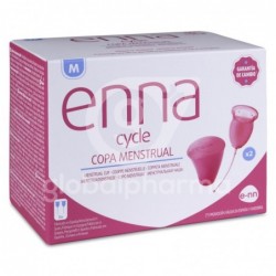 Enna Cycle Copa Menstrual Talla M, 2 Unidades