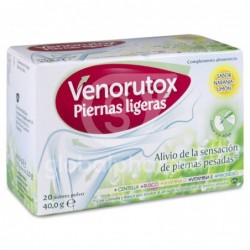 Venorutox Piernas Ligeras, 20 Sobres