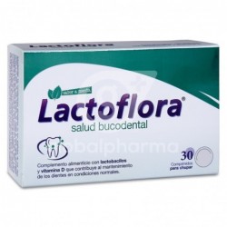 Lactoflora Salud Bucodental Sabor Menta, 30 Comprimidos