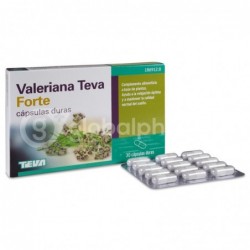 Teva Valeriana Forte 450 mg, 30 Cápsulas