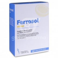Ferrosol Gotas 30 ml + Sobre 1,9 g