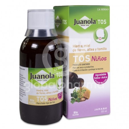 Juanola Tos Jarabe Niños, 150 ml - Farmacia Cuadrado