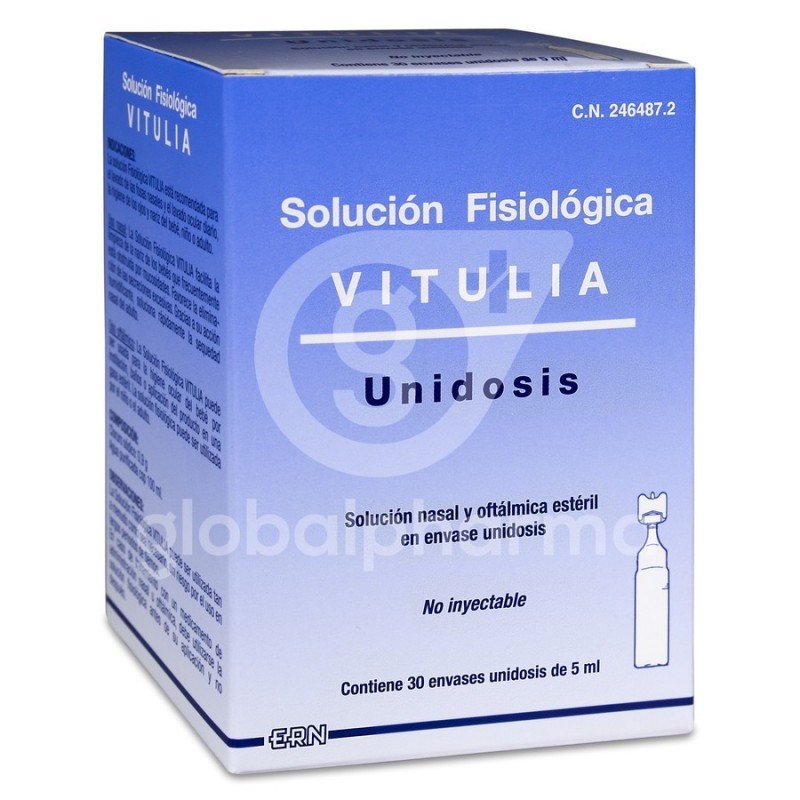 Farmacia Fuentelucha  Suero Fisiológico Vitulia para Irrigación 500 ml