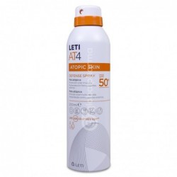 LETI AT-4 Defense Spray Facial SPF 50+, 50 ml